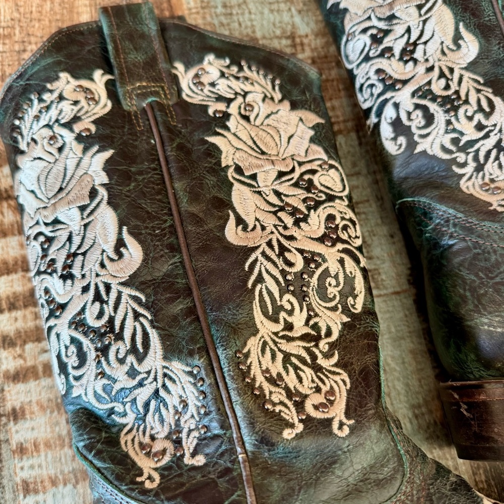 Women’s “CORRAL” Western Boots | #Z43 - Picture 7 of 14